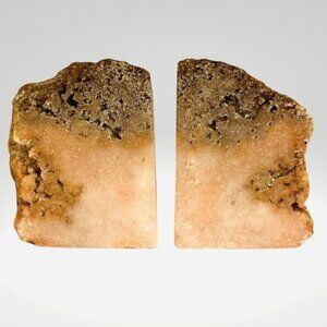 Pink Amethyst Bookends: Experience the Power of Love and Positivity, 7 lbs.